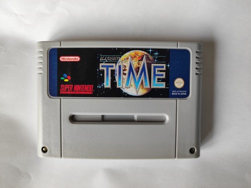 Illusion time snes - of,