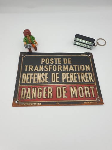 Panneau poste de - panneau, "poste