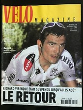 VELO MAGAZINE n°379 du 9/2001; Richard Virenque Suspendu; le Retour