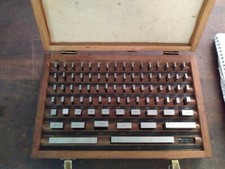 Fowler 81 Pc Steel Gage Block Set 0.05” to 4” Range Economy Grade