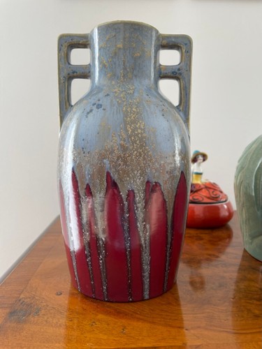 Vase grès flammé fives - vase,
