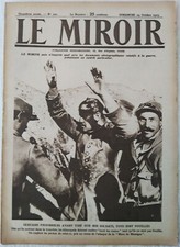 LE MIROIR N°100/REVUE PHOTOGRAPHIQUE SUR LA PREMIÈRE GUERRE MONDIALE/TAHURE/1915