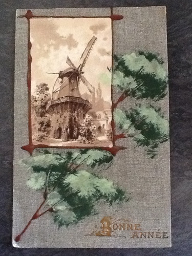 Illustree relief epais - cp,