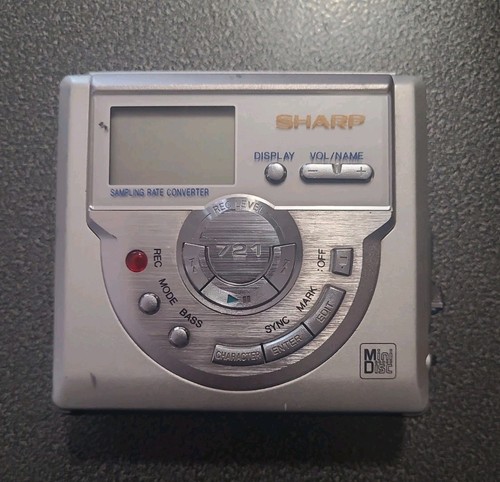 Sharp 721 minidisc - player,