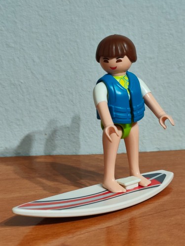 Playmobil figurine surfeur - playmobil,