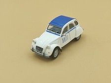 1/43 Citroën 2CV6 Spécial E "Hachette Distribution" Blanc Eligor Hachette