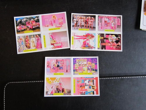 Autocollants panini barbie - autocollants,