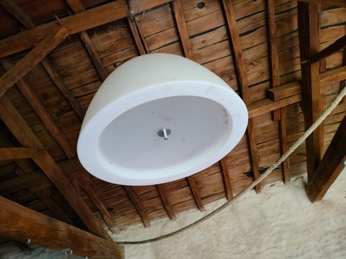 Grand luminaire blanc willy - blanc,