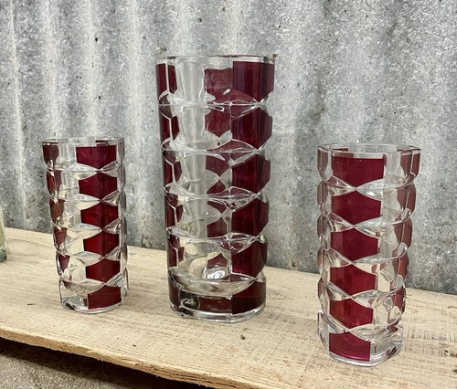 Vases cristal transparent - 3,