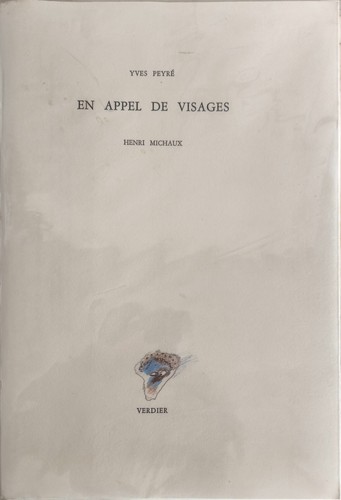 Henri michaux yves peyre - michaux, en