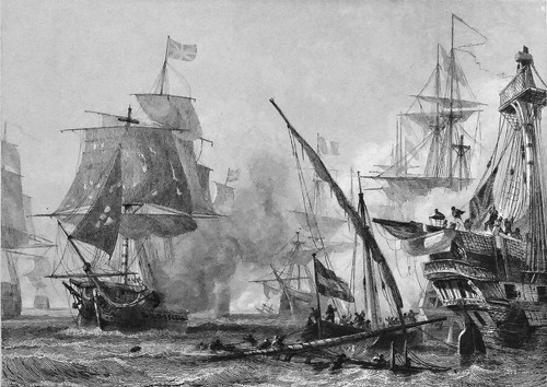 Victoire contre amiral - victoire, du