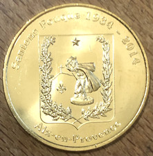 MDP 2014 AIX COUP DE MISTRAL SANTONS FOUQUE MÉDAILLE MONNAIE DE PARIS JETON COIN