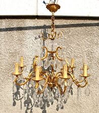 Lustre à Pampille monumental