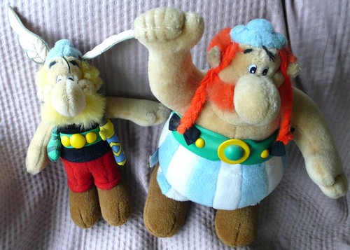 Peluche obelix astérix - et,