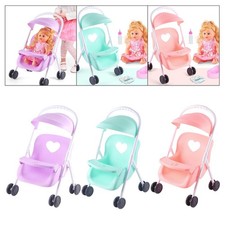 Poupées pour Bébés Poussettes Poussettes Mini Poussettes Pliables Enfants