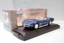 Vitesse - CHEVROLET CORVETTE C3 Stingray Convertible 1969 bleu réf 036D BO 1/43