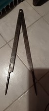 COMPAS ARPENTEUR XVII OU XVII  FER FORGE TAILLE 55 CM POIDS 1,2 kgs