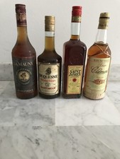 Très Rare Lot Rhum Ancien Martinique Vintage 