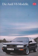 Catalogue Brochure Audi V8