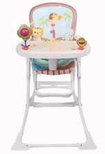 Chaise haute bébé avec