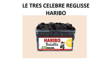 BONBONS HARIBO REGLISSE