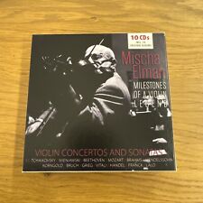 CD audio - MISHA ELMAN  milestones of a violin legend - coffret 10 cd