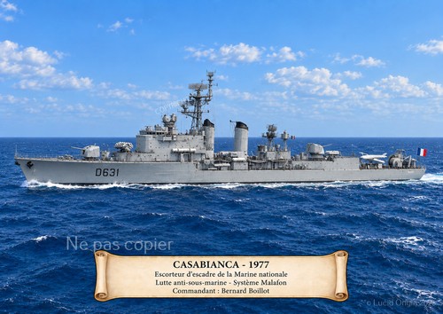 Art print casabianca 1977 - casabianca,