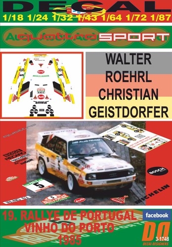 Decal audi quattro sport - audi,