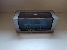 Porsche 911 Speedster Bleu 2011 Type 997 Minichamps Dealer Box 1/43