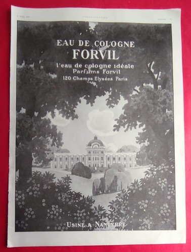 Pub presse parfum forvil - pub,