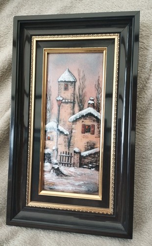 Tableau émaux limoges - de, sur