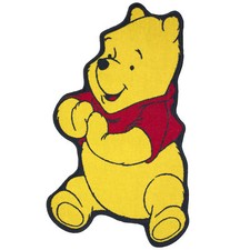 Tapis Disney Winnie L'Ourson Antidérapant Pour Enfants 65x110cm 6913