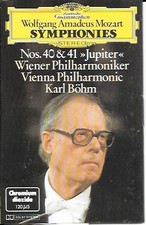 Wolfgang Amadeus Mozart Karl Böhm Wiener Philharmoniker Symphonies N° 40 & 41