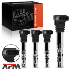 4x Bobine d'Allumage pour Audi A3 A4 A6 VW Golf IV Passat Bora Seat Skoda 1.8