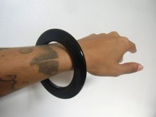 Bracelet bangle résine haut