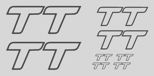 Stickers autocollant audi tt - autocollant,