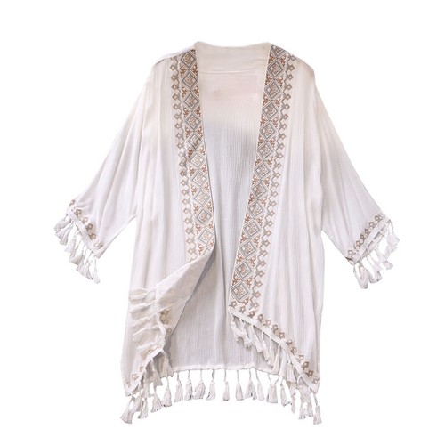 Femme broderie cardigan - femme,