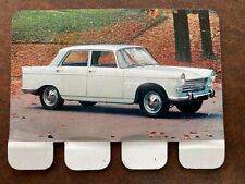 Plaque métal " PEUGEOT 404 "