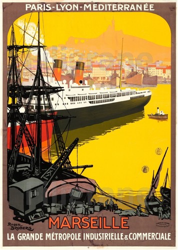 Marseille port paquebot rman - rman,