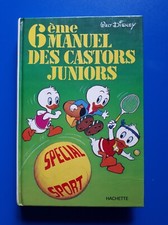 6eme  Manuel des Castors Juniors-1980 tbe