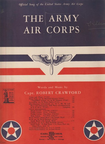 The army air corps official - the,