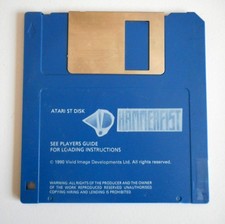 RARE : HAMMERFIST game / jeu ATARI ST 520 / 1040 STF / STE / MEGA ST