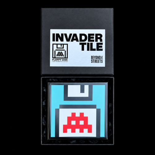 Space invader tile carreau - invader,