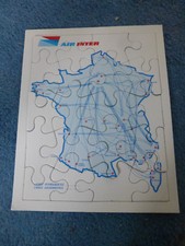 ancien puzzle carte France