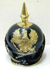 Casque d'officier en acier et