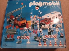 Playmobil  13 klicky  Super Set exclusif 9950 pompier ambulance vintage boite **