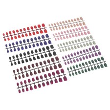  240pcs Appuyez sur SUR NAILS FAUX FAUX NAIL DÉCOUPLABLES ACCÈS DE NAIL NAILS