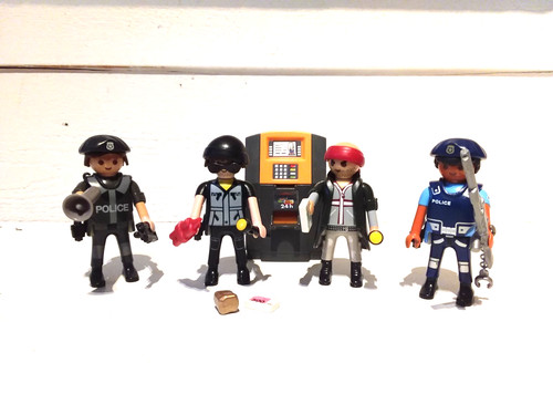 Playmobil lot policiers - lot,