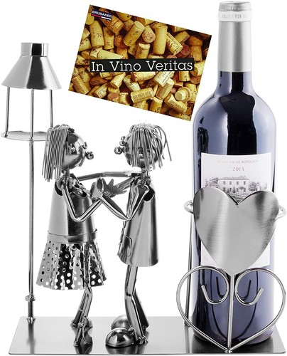 Porte bouteille amoureux avec - amoureux,