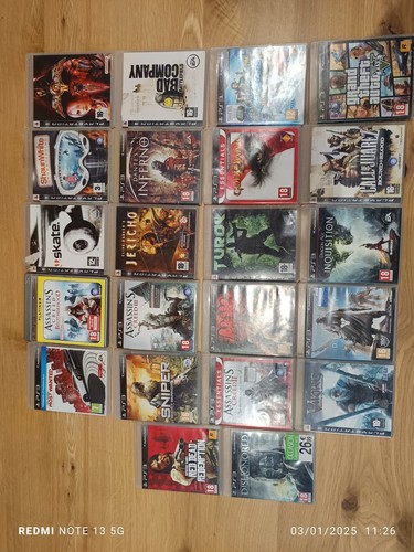 Lot jeux playstation 3 - 22,